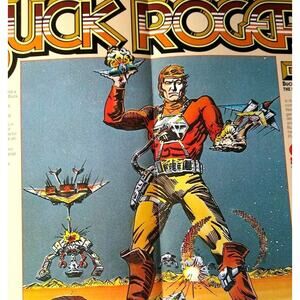 Buck Rogers Planet Of Zoom Arcade Flyer Original 1982 Video Game Brochure Promo